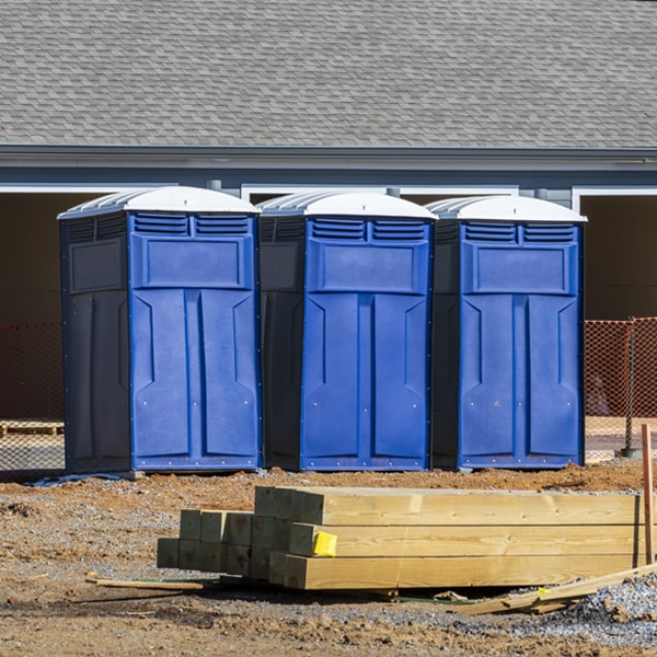 what is the cost difference between standard and deluxe porta potty rentals in Point Lookout New York